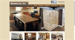 Desktop Screenshot of marblecareinc.com